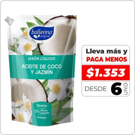 BALLERINA JAB COCO JAZ DP 750ML 2022 NVO