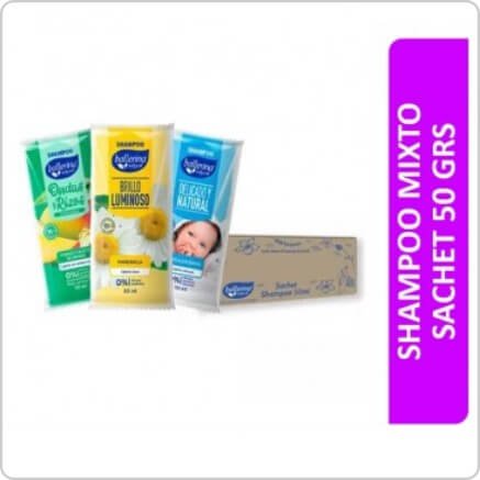 BALLERINA SHAMPOO MIXTO SACHET 50ML  50 UN X CAJA