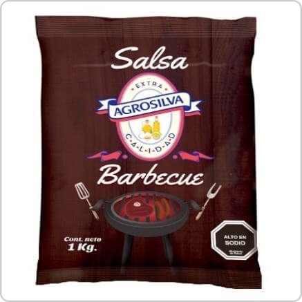 AGROSILVA SALSA BBQ 1 KG