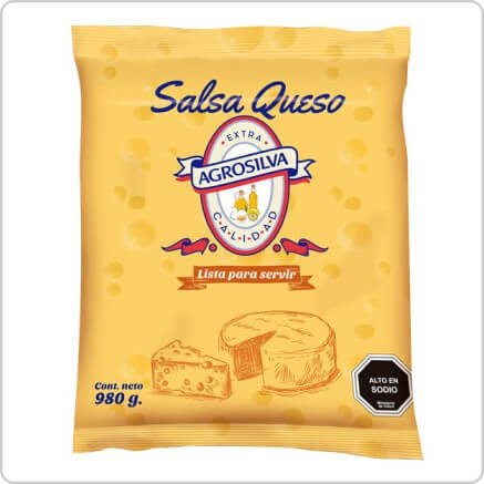 AGROSILVA SALSA QUESO 980GR