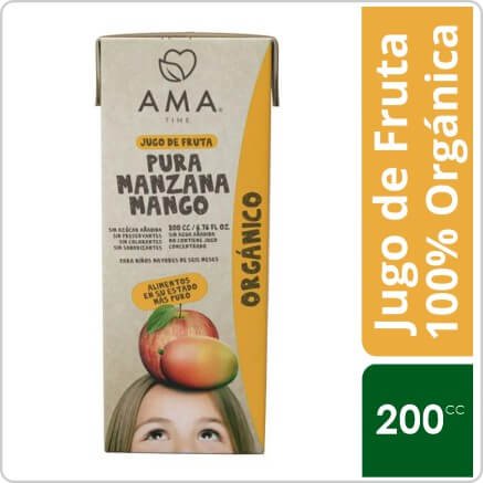 AMA Jugo Manzana Mango Organico 200cc