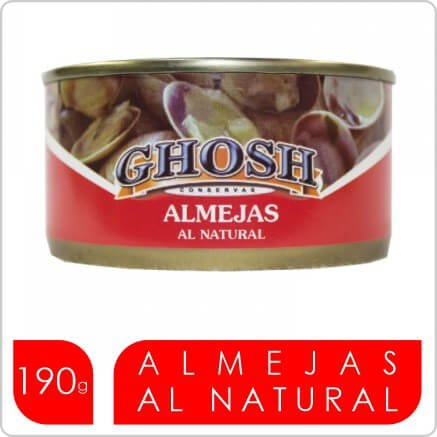 GHOSH ALMEJA NATURAL 190G