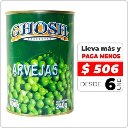 GHOSH ARVEJAS 400G