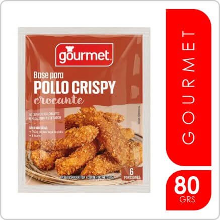 GOURMET BASE POLLO CRISPY  80gr.