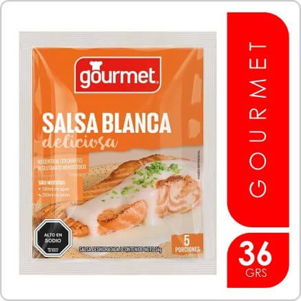 GOURMET SALSA BLANCA  36gr.