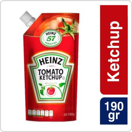 KETCHUP HEINZ DP 190GR