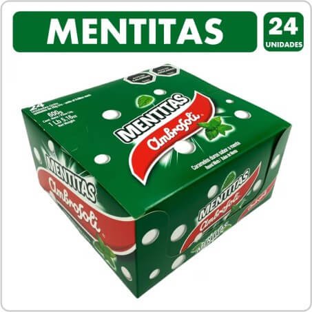 MENTITAS DISPLAY 24 UN X 25GR