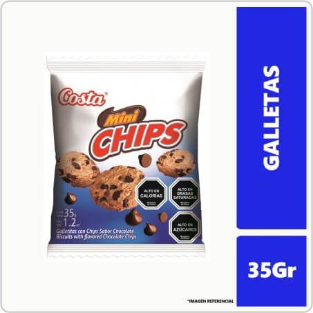 MINI CHOCO CHIPS 35GR