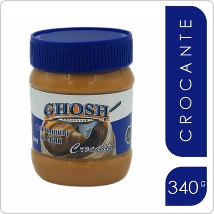 GHOSH MANTEQUILLA DE MANI CROCANTE 340G