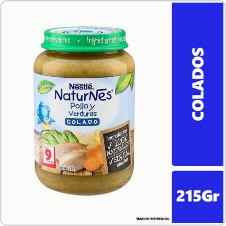 NESTLE NATURNES AIC COLADO POLLO VERDURAS 215g