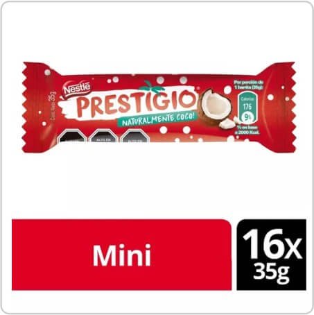 NESTLE PRESTIGIO BARRA  DISPLAY 16x35g