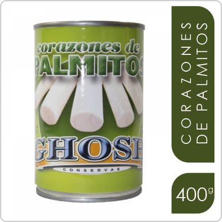 GHOSH PALMITO ENTERO 400G