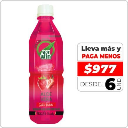 TB ALOE VERA ALOE WIN SABOR FRUTILLA 500 ML