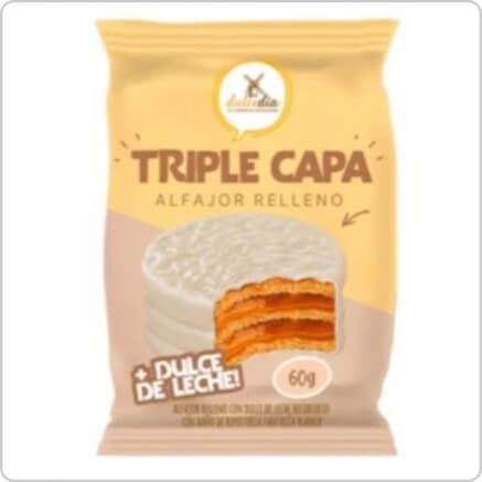 TB DULCEDIA ALFAJOR TRIPLE BLANCO 60 GR