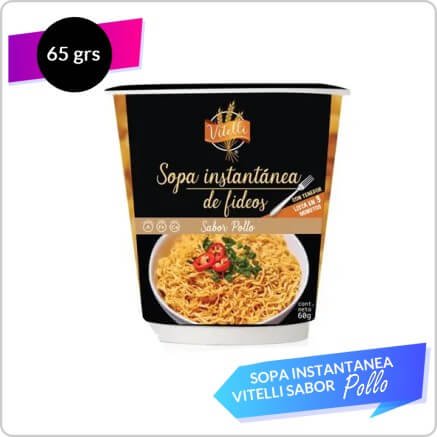 TB VITELLI SOPA INSTANTANEA SABOR A POLLO 65 GR