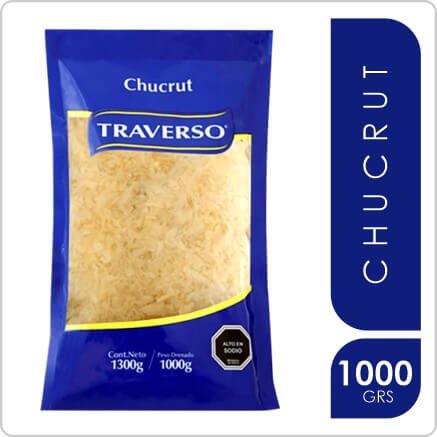 TRAVERSO CHUCRUT BOLSA 1000GR