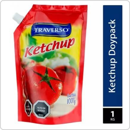 TRAVERSO KETCHUP BOLSA 1000GR