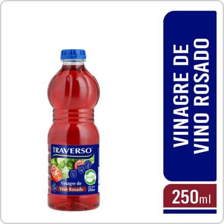 TRAVERSO VINAGRE ROSADO 250ML PET