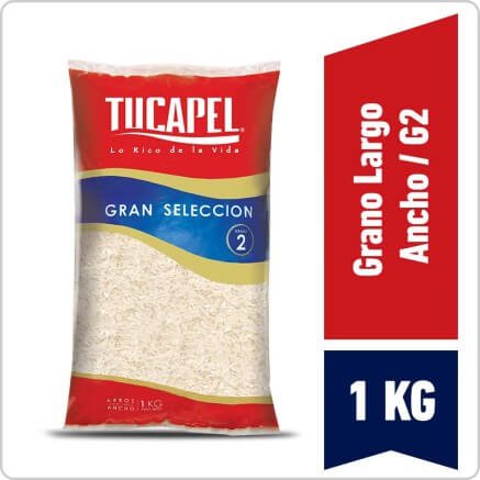 TUCAPEL ARROZ GRAN SELECCIÓN GR2 1KG