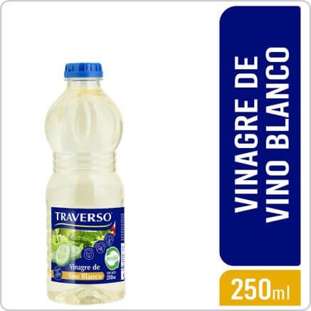 TRAVERSO VINAGRE BLANCO 250ML PET