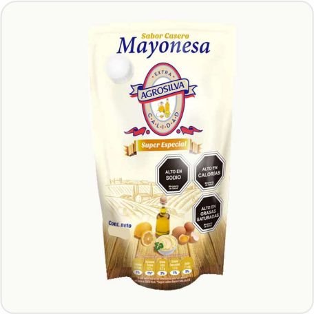 AGROSILVA MAYONESA 500GR DOYPACK