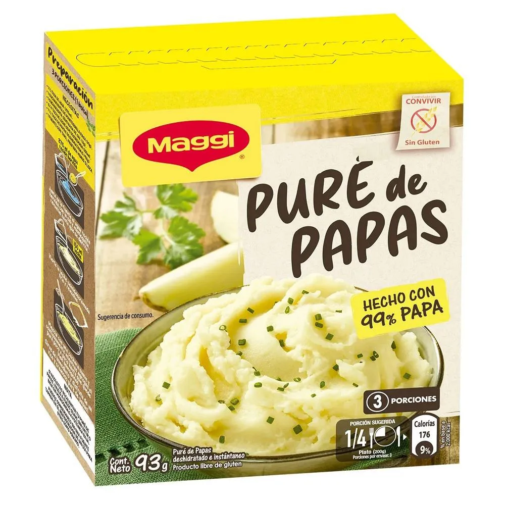 NESTLE PURÉ DE PAPAS 93G