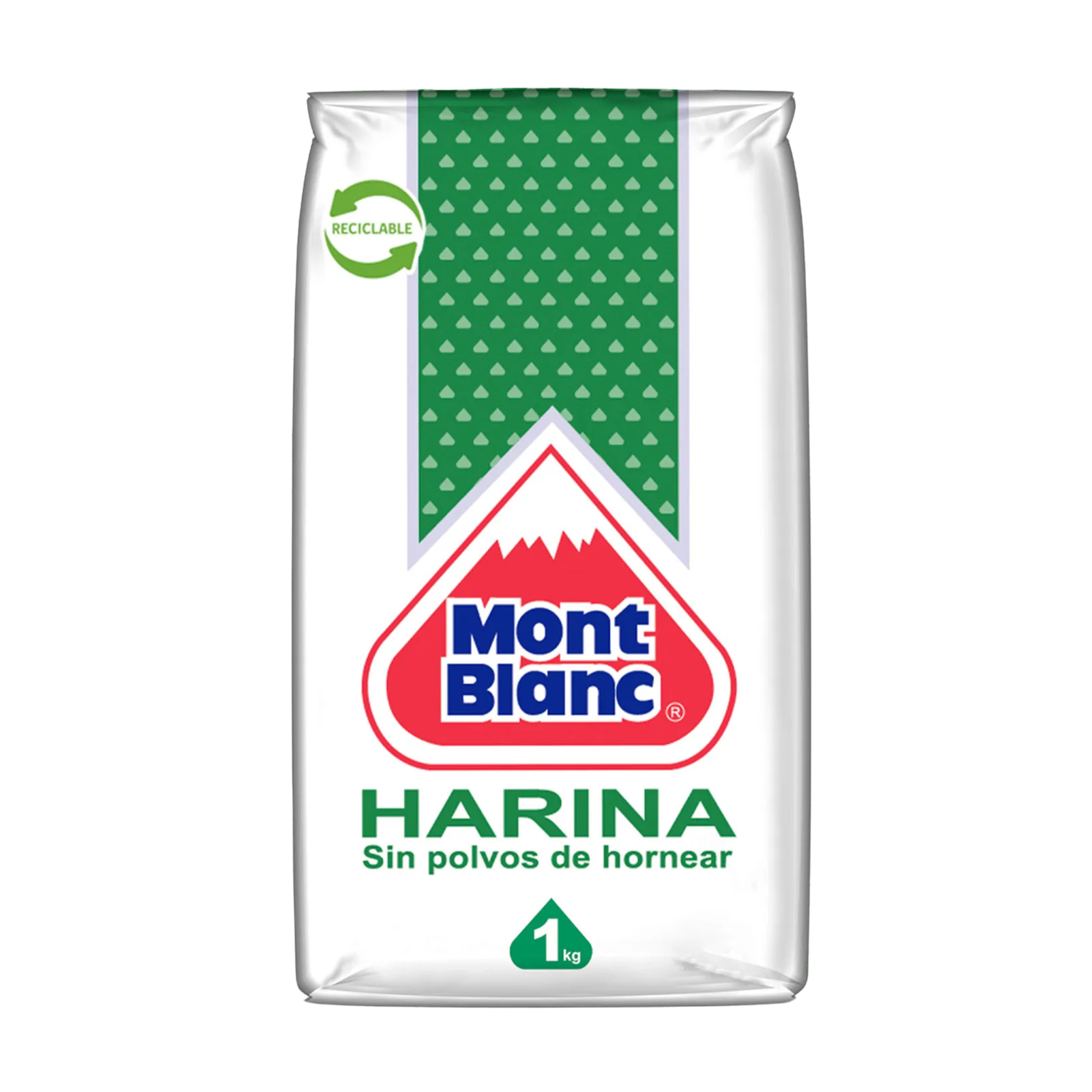 HARINA MONT BLANC SIN POLVO 1KG