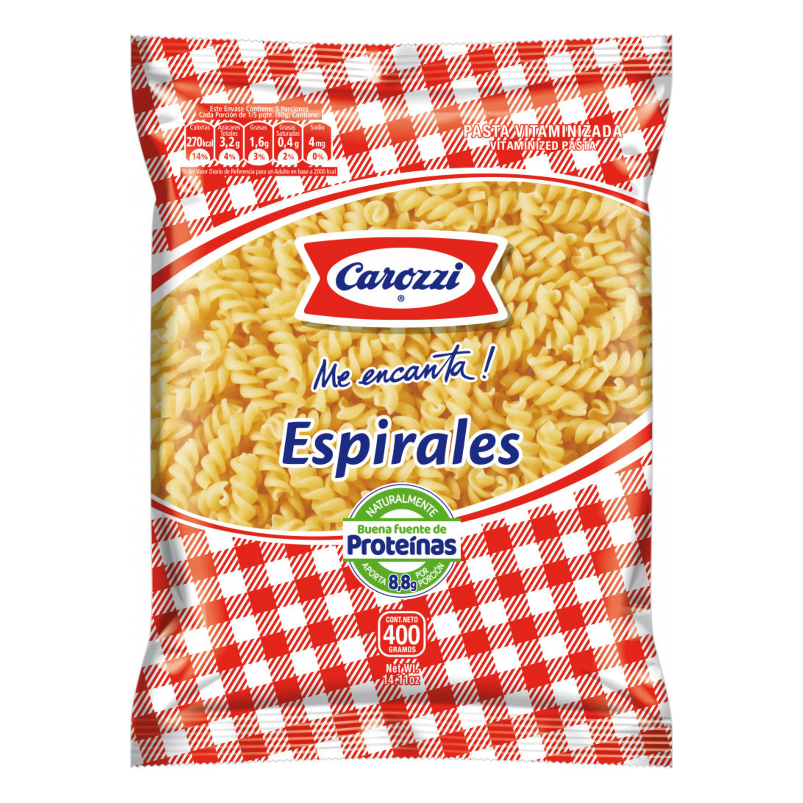 CAROZZI ESPIRAL 49 400GR