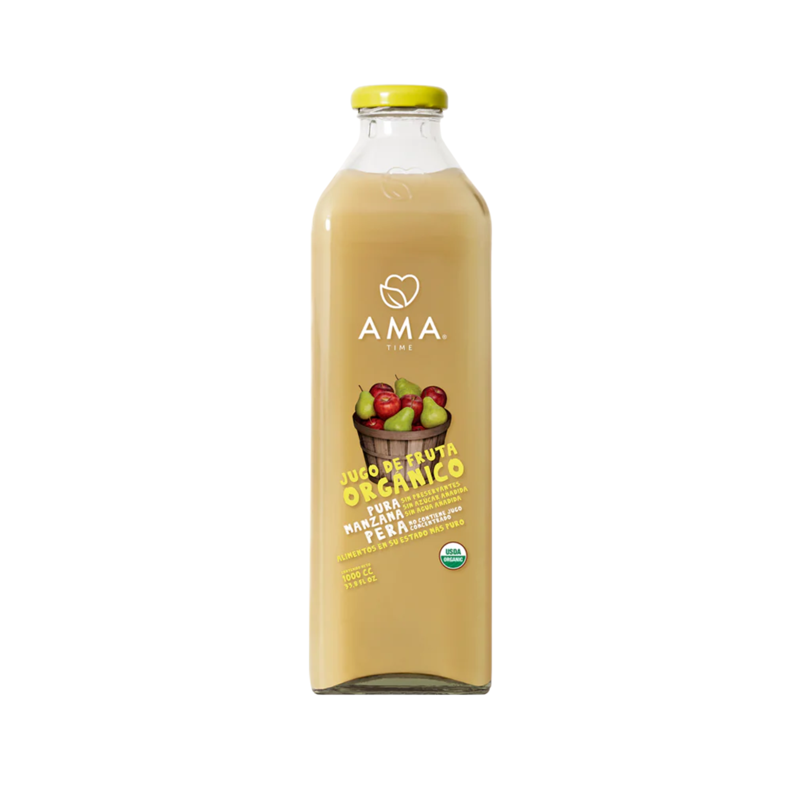 AMA Jugo Manzana Pera Orgánico 1000cc