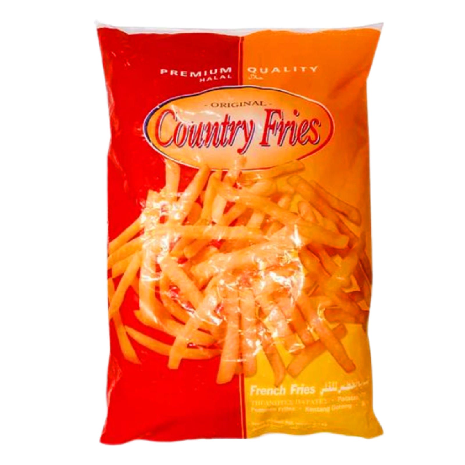 CONGELADO PAPAS FRITAS COUNTRY FRIES 10 MM BOL 2 5 KG