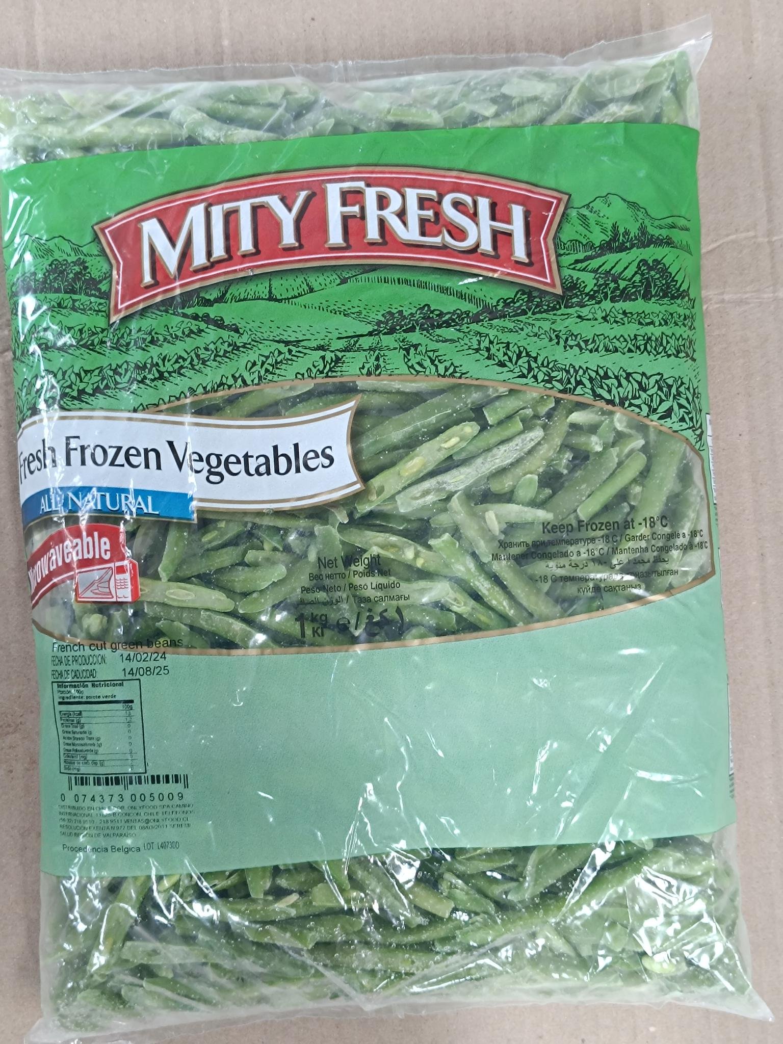 CONGELADO POROTOS VERDES MITY FRESH 1KG