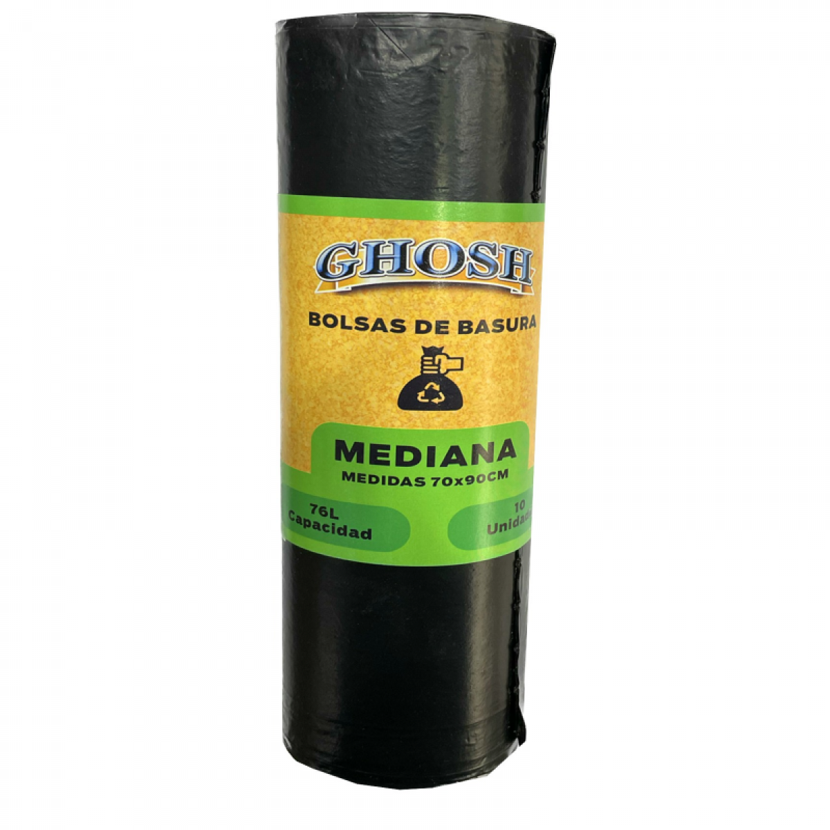 GHOSH BOLSA DE BASURA 70X90CM 10 DP 20 MIC