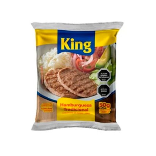 HAMBURGUESA TRADICIONAL 50G KING