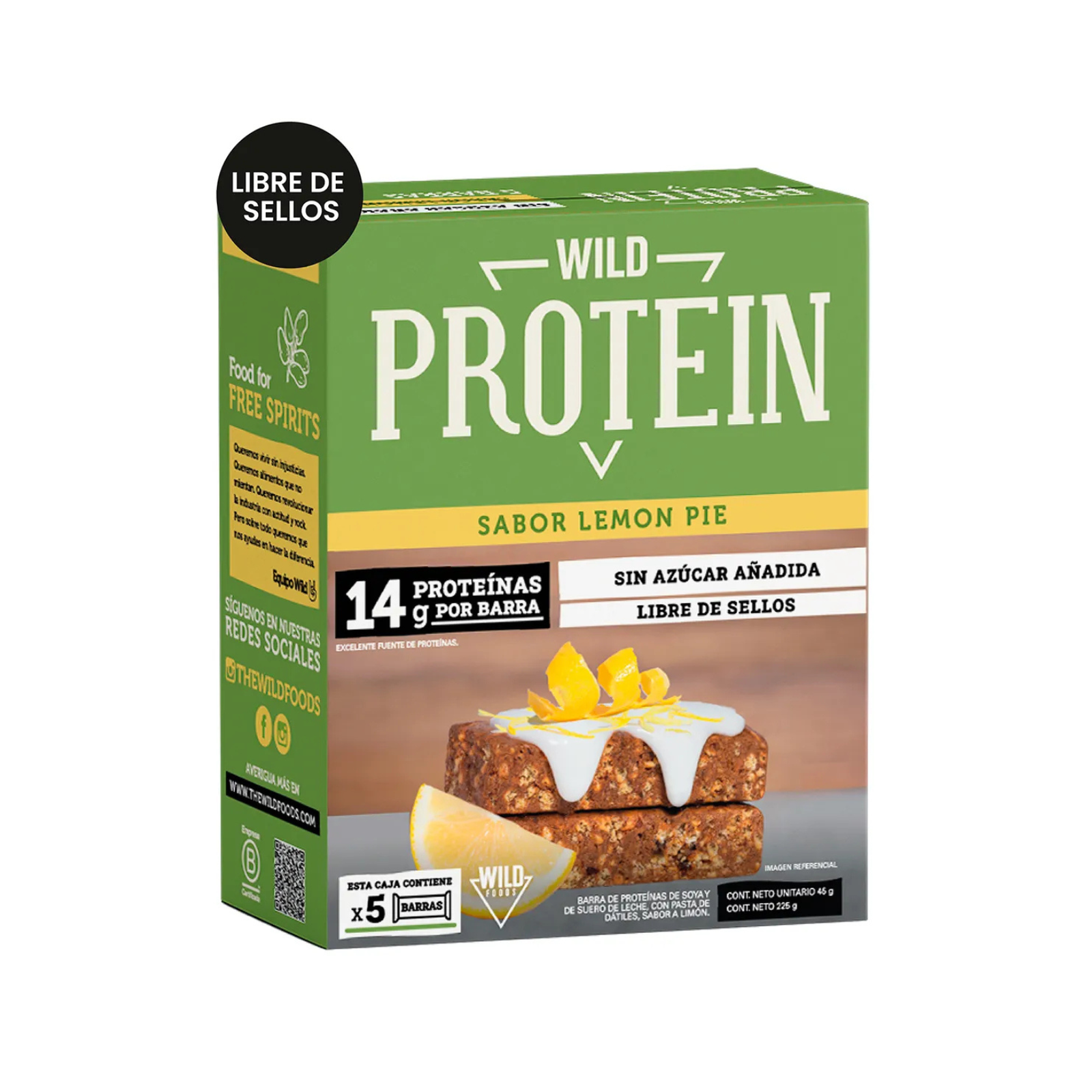 WILD PROTEIN LEMON PIE DISPLAY 5 UN